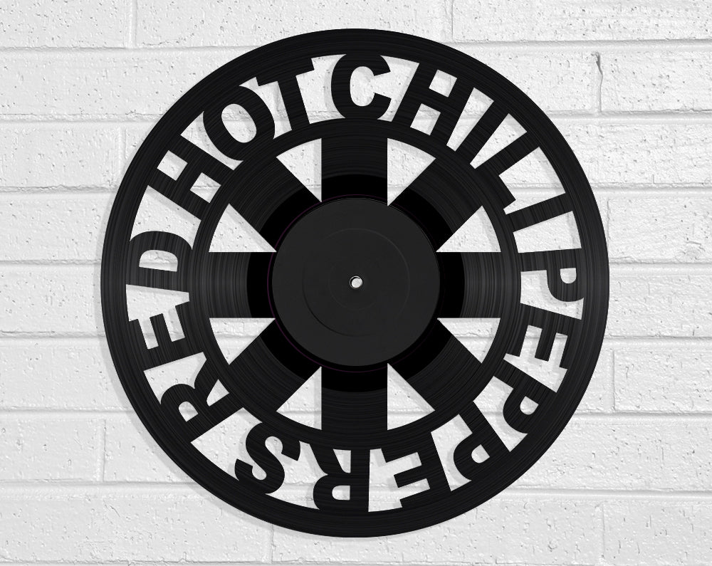 Red Hot Chili Peppers Vinyl Record Art Vinyl Revamp - Vinyl Record Art 