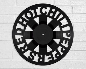 Red Hot Chili Peppers Vinyl Record Art Vinyl Revamp - Vinyl Record Art 