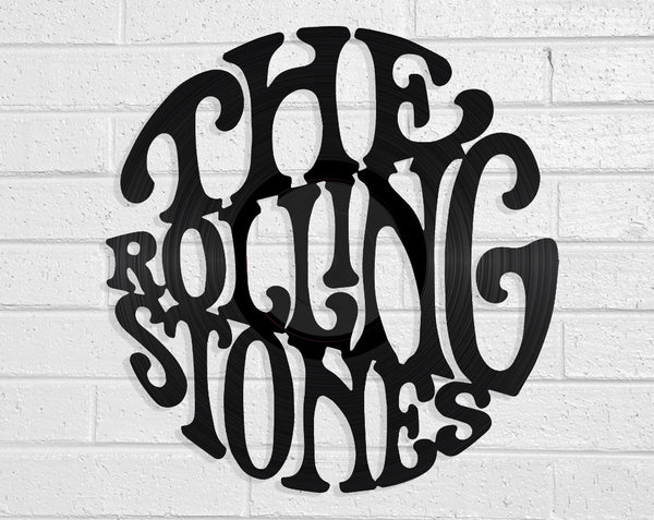 The Rolling Stones Vinyl Record Art Vinyl Revamp - Vinyl Record Art 