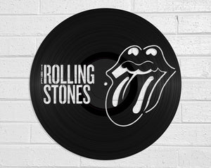 The rolling Stones Vinyl Record Art Vinyl Revamp - Vinyl Record Art 