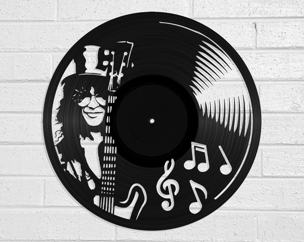 Slash Vinyl Record Art Vinyl Revamp - Vinyl Record Art 