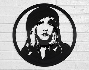 Stevie Nicks Vinyl Record Art Vinyl Revamp - Vinyl Record Art 