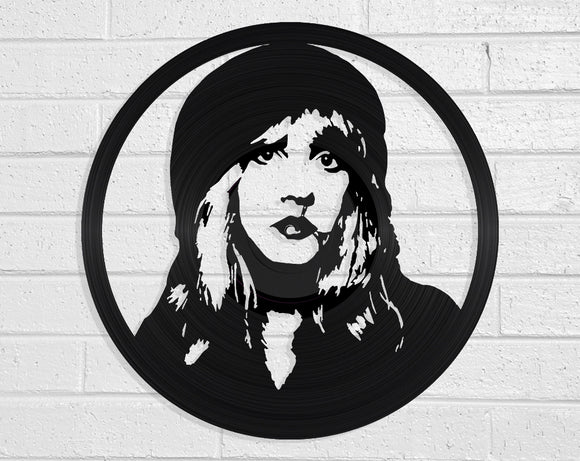 Stevie Nicks Vinyl Record Art Vinyl Revamp - Vinyl Record Art 