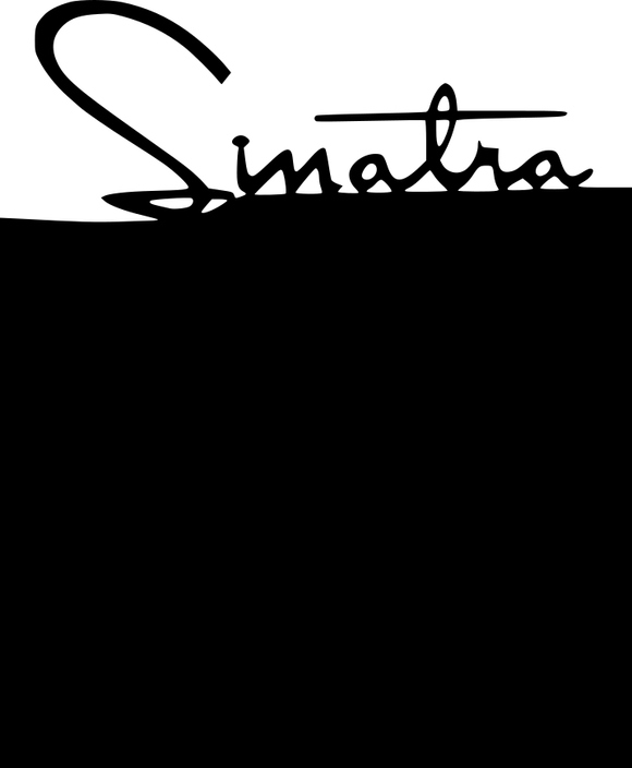 450 mm Frank Sinatra Blackboard