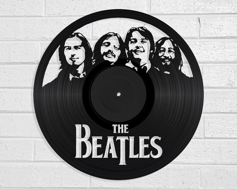 The Beatles – Vinyl Revamp - Vinyl Record Art Made in NZ