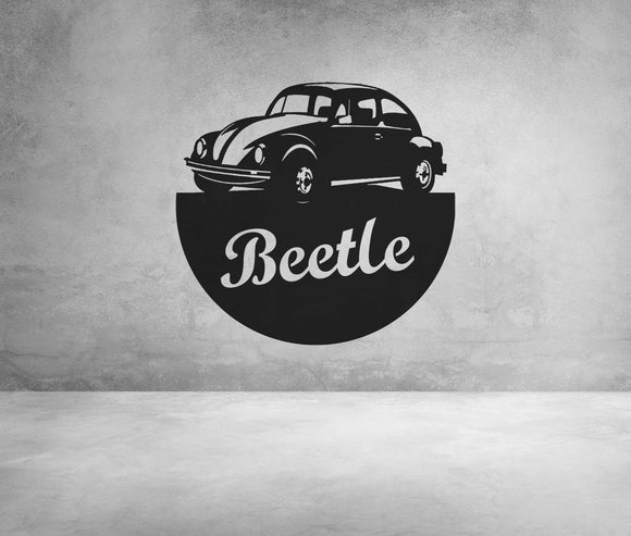 VW Beetle Vinyl Record Art Vinyl Revamp - Vinyl Record Art 