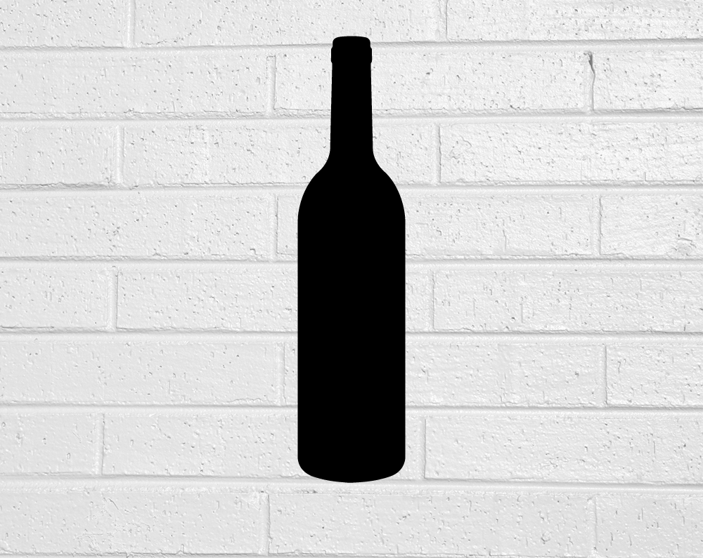 Wine Bottle Blackboard
